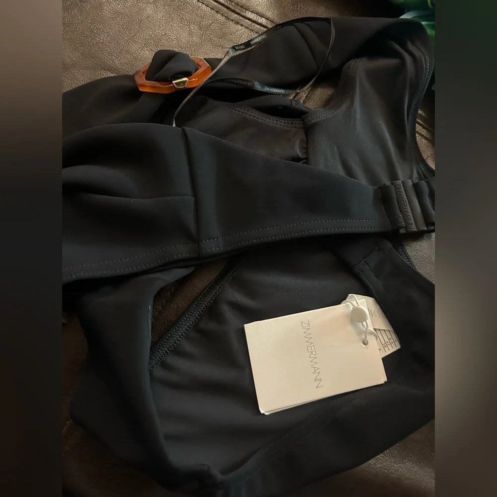 ZIMMERMANN
One-shoulder embellished bikini/ SIZE 1 US 4-6 - Picture 5 of 7